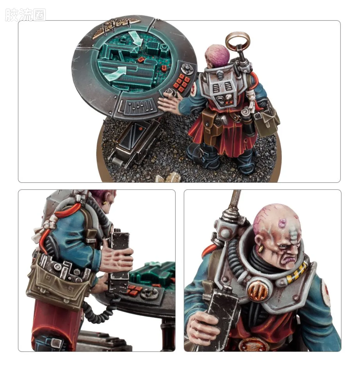 战锤40K Genestealer Cult 基因窃取者教派 8版 指挥使 - 图片