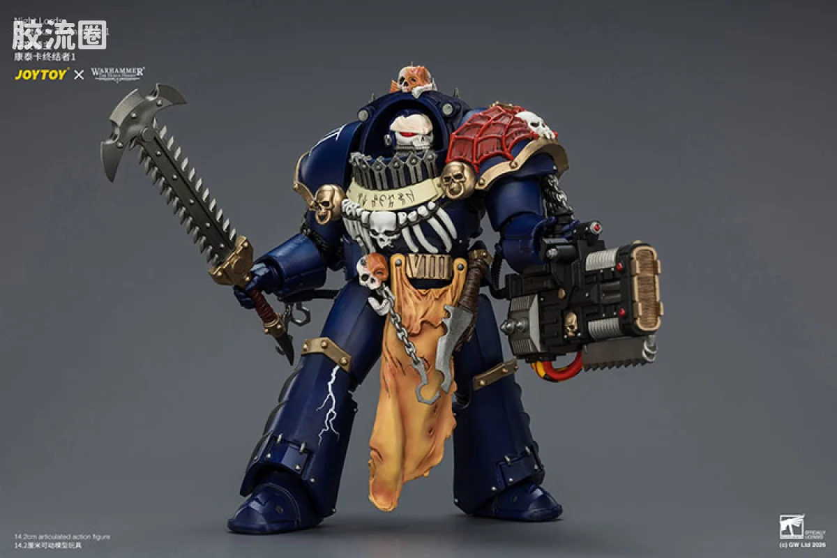 JOYTOY x 战锤40K null HH午夜领主 康泰卡终结者1 - 图片