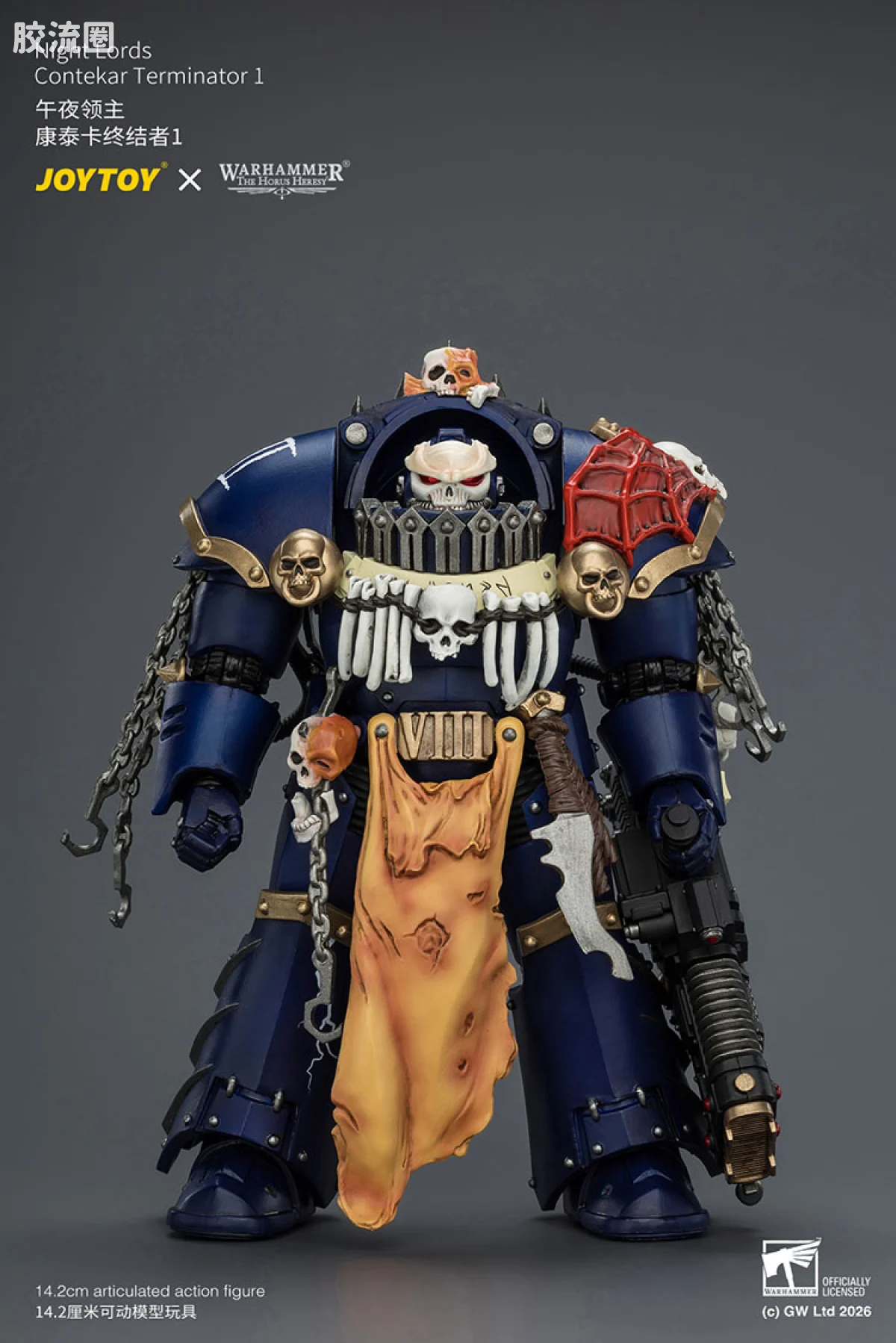 JOYTOY x 战锤40K null HH午夜领主 康泰卡终结者1 - 图片