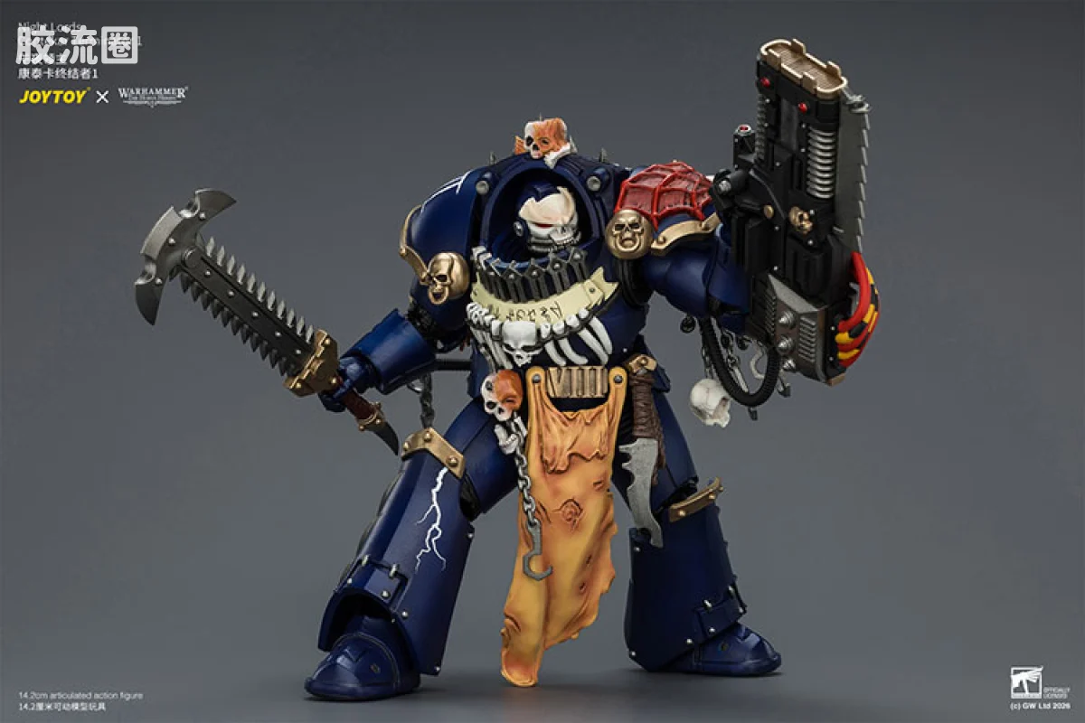 JOYTOY x 战锤40K null HH午夜领主 康泰卡终结者1 - 图片