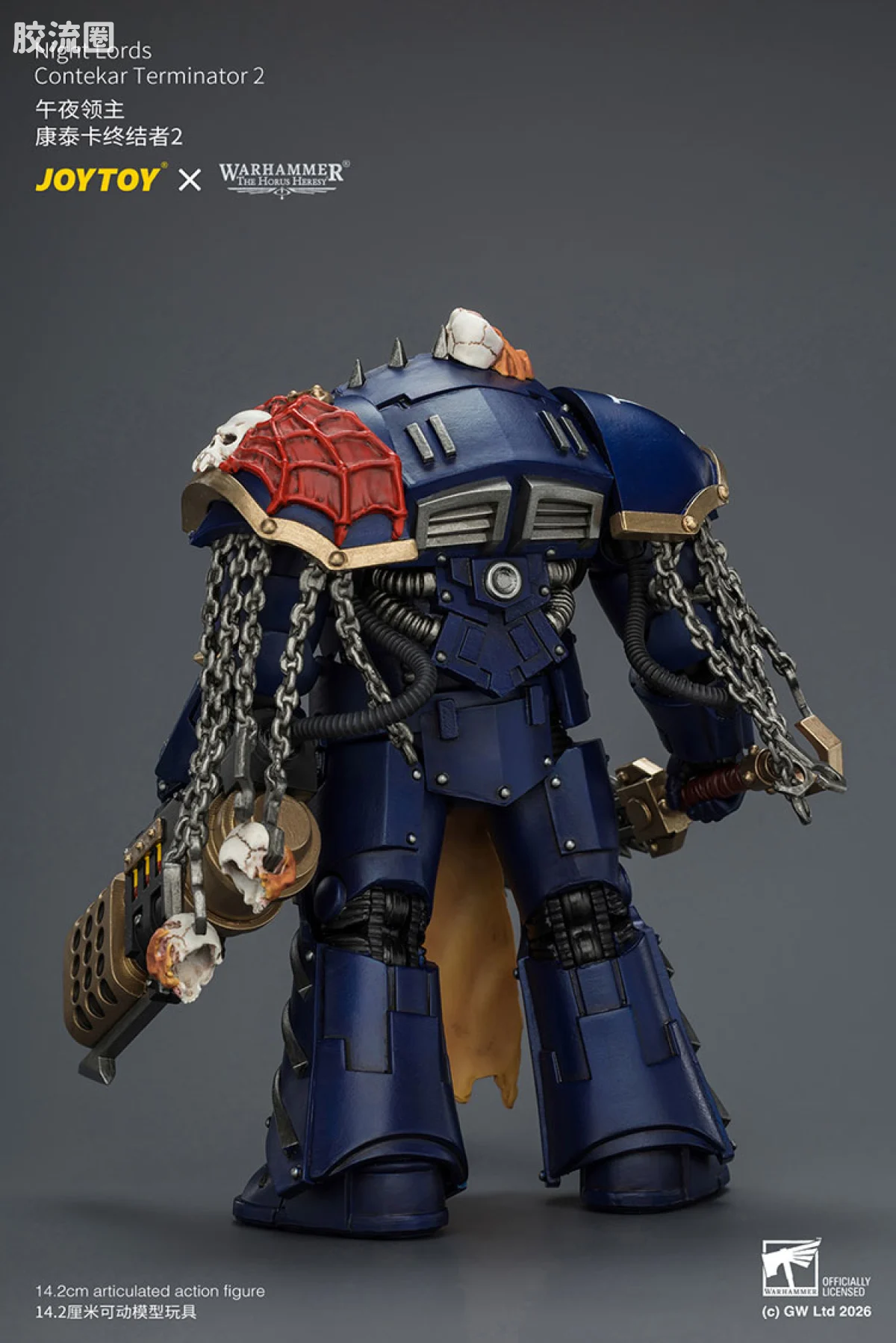 JOYTOY x 战锤40K null HH午夜领主 康泰卡终结者2 - 图片