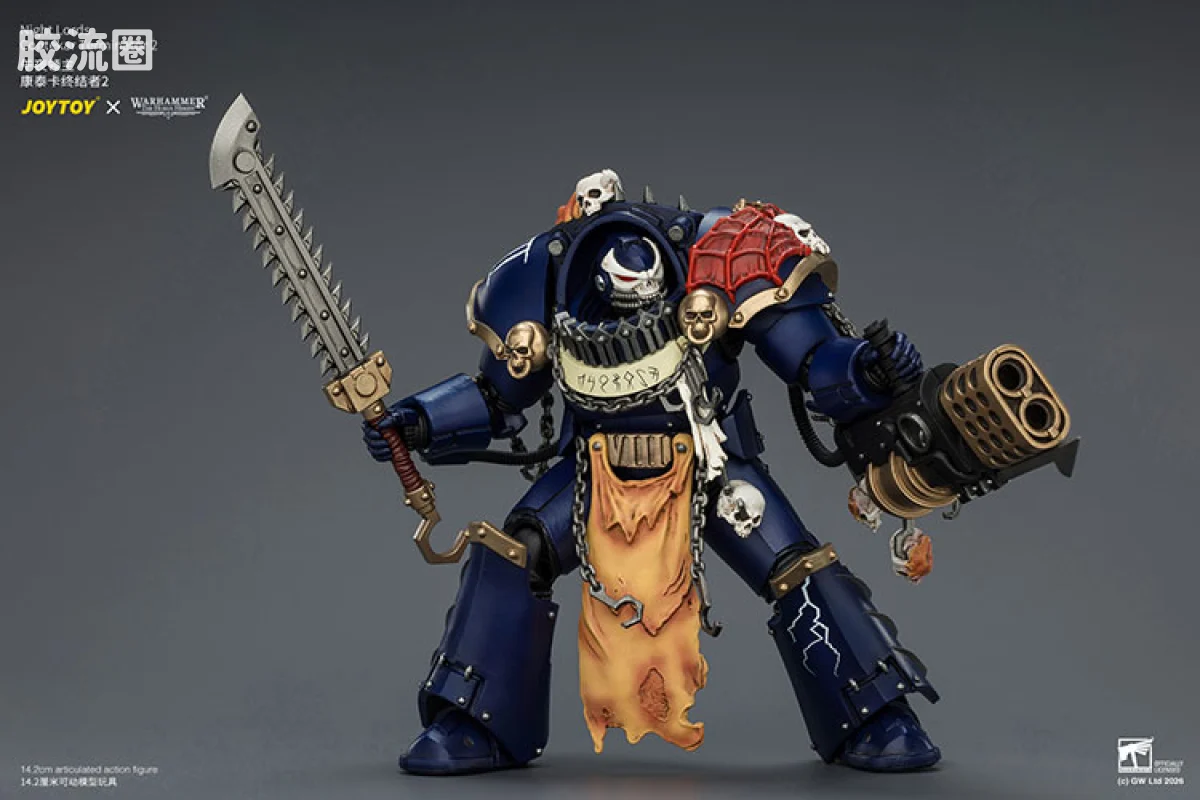JOYTOY x 战锤40K null HH午夜领主 康泰卡终结者2 - 图片