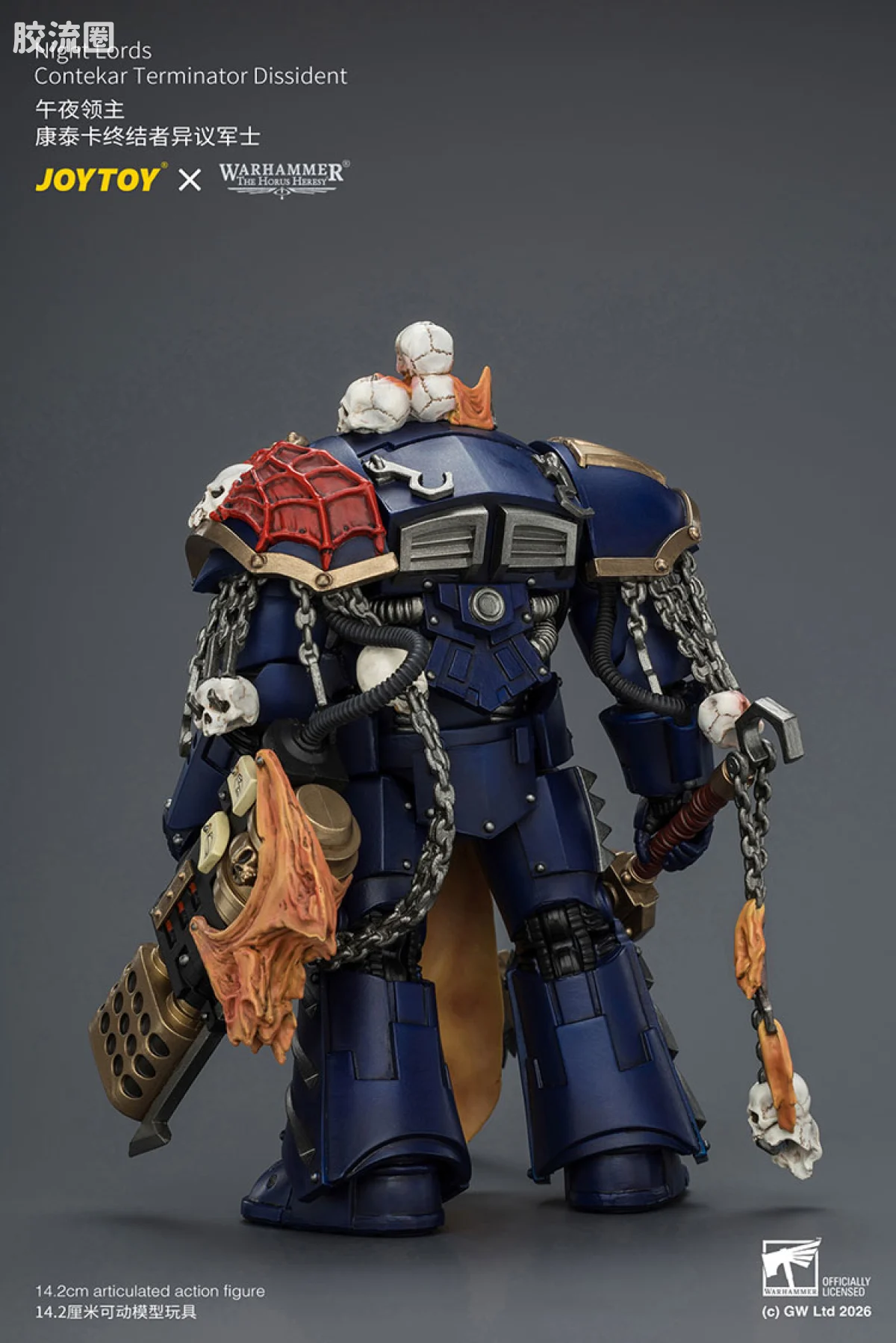 JOYTOY x 战锤40K null HH午夜领主 康泰卡终结者异议军士 - 图片