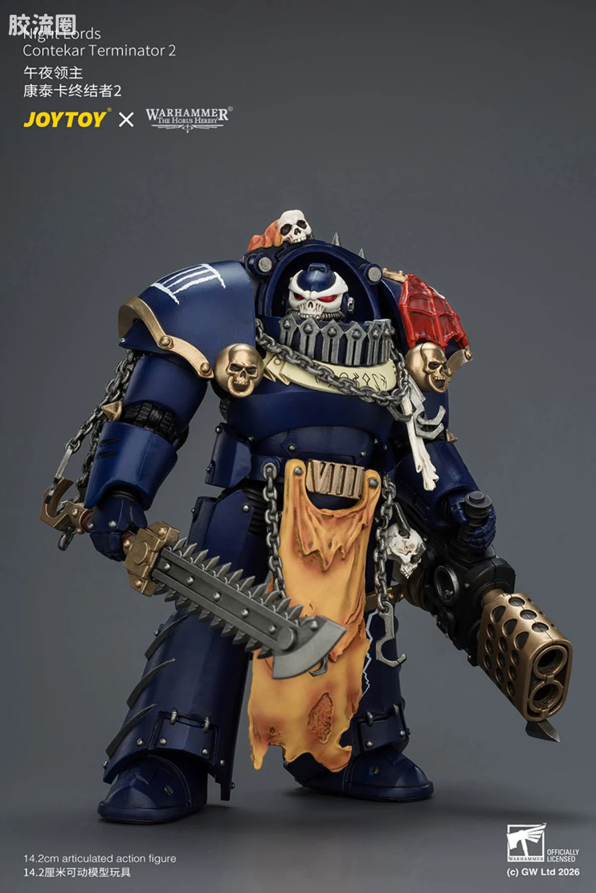 JOYTOY x 战锤40K null 午夜领主 康泰卡终结者小队 - 图片