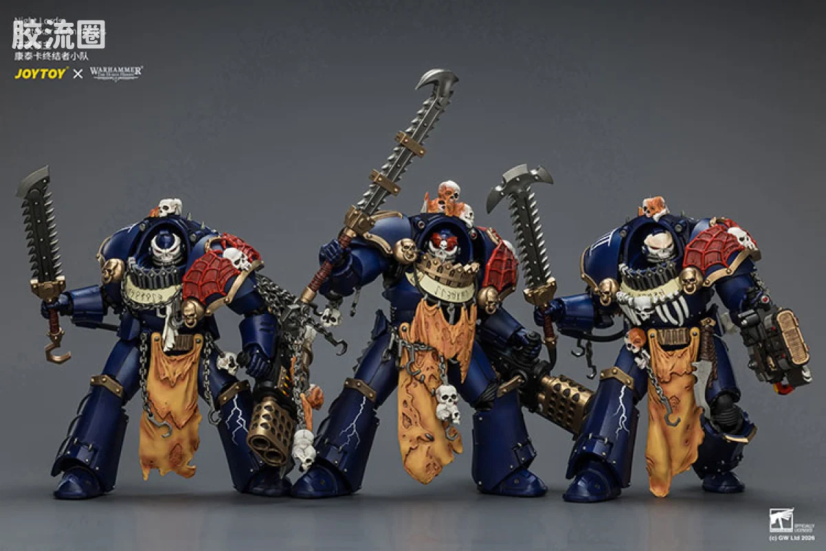 JOYTOY x 战锤40K null 午夜领主 康泰卡终结者小队 - 图片