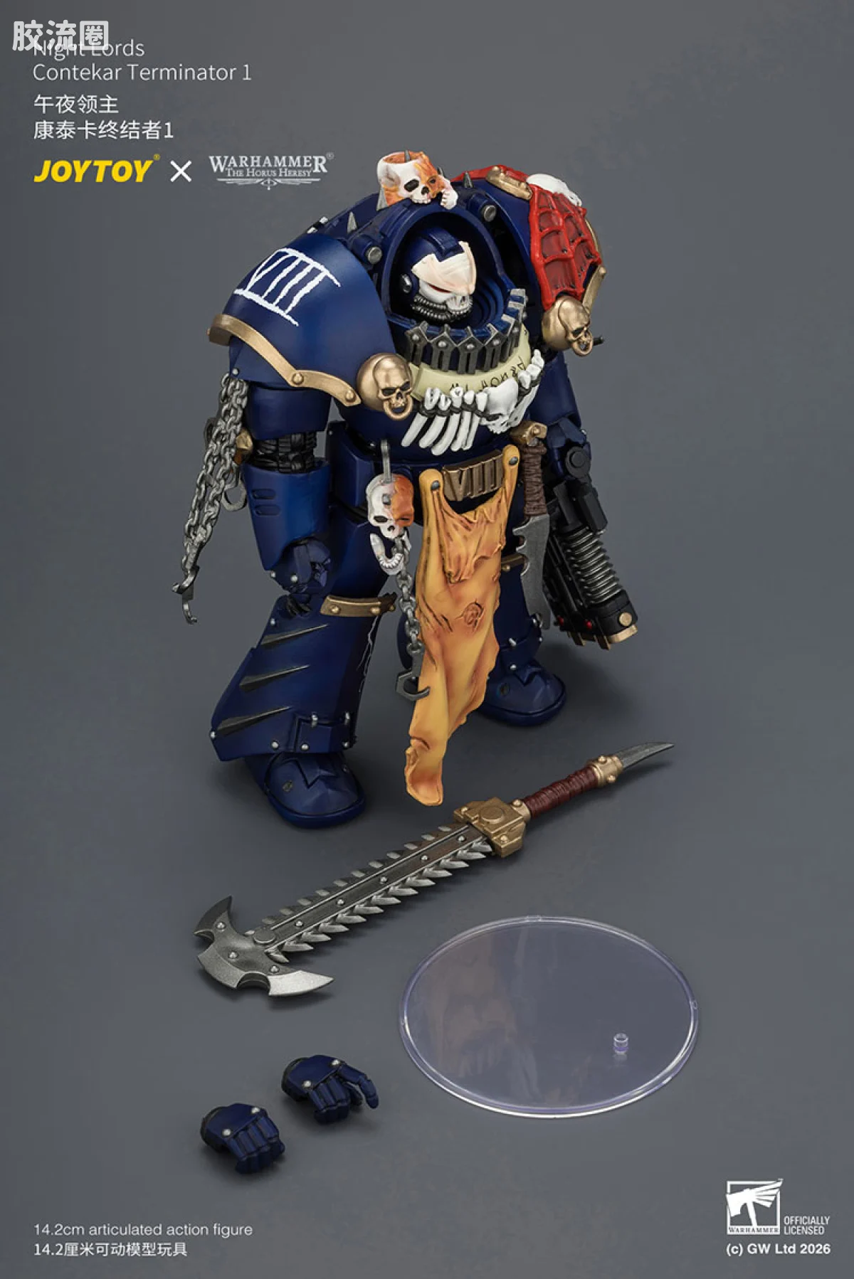 JOYTOY x 战锤40K null 午夜领主 康泰卡终结者小队 - 图片