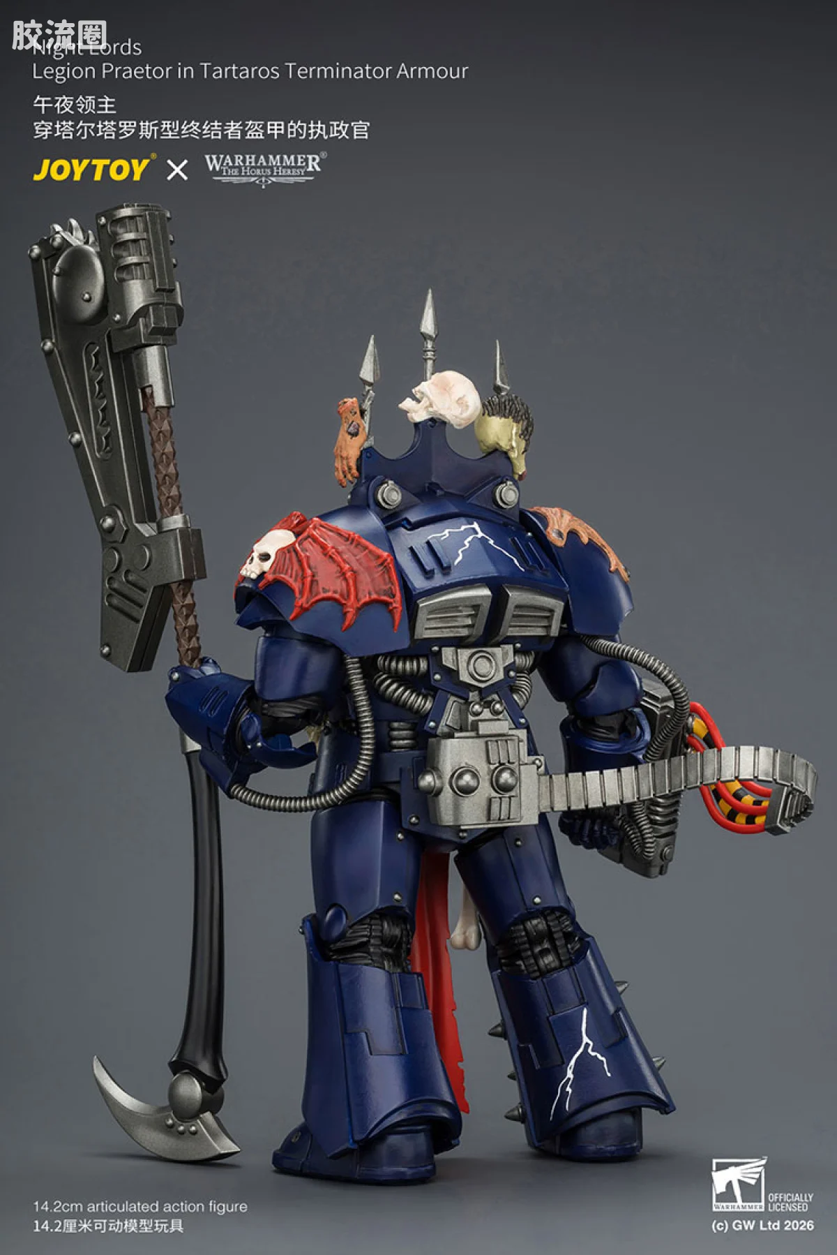 JOYTOY x 战锤40K null HH午夜领主 塔尔塔罗斯终结者执政官 - 图片