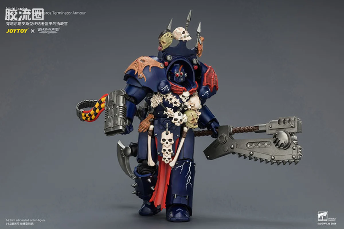 JOYTOY x 战锤40K null HH午夜领主 塔尔塔罗斯终结者执政官 - 图片