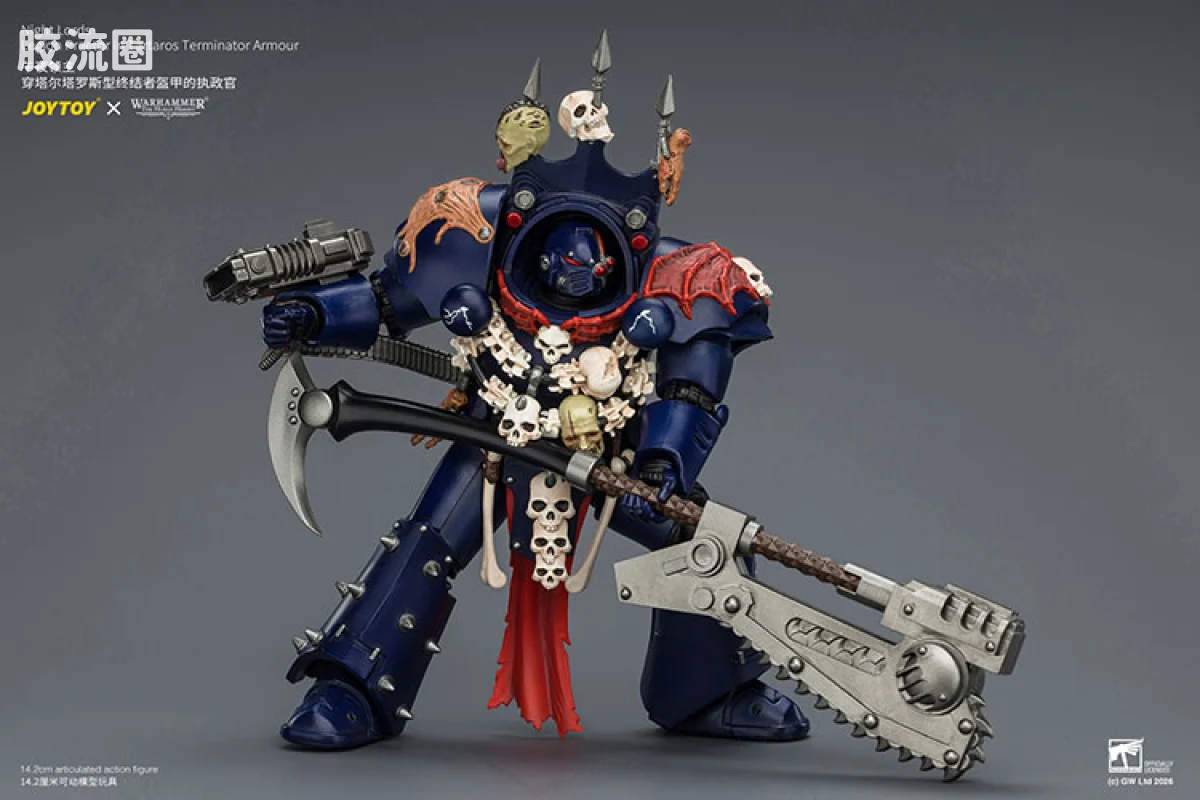 JOYTOY x 战锤40K null HH午夜领主 塔尔塔罗斯终结者执政官 - 图片