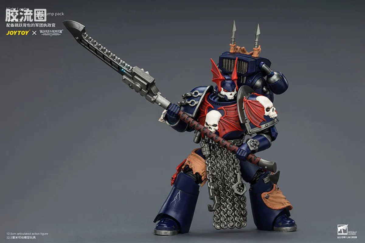 JOYTOY x 战锤40K null HH午夜领主 军团执政官（跳跃背包） - 图片