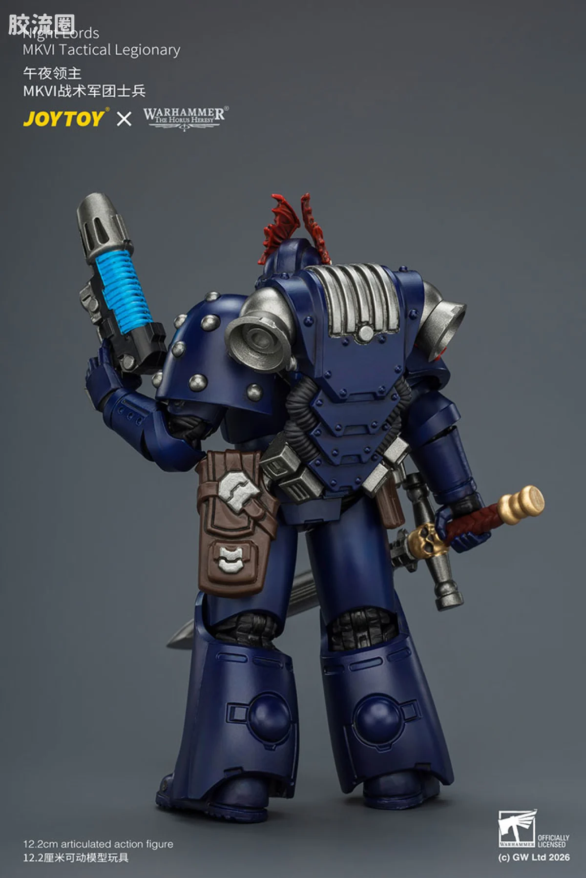 JOYTOY x 战锤40K null HH午夜领主 MK6战术军团士兵 - 图片