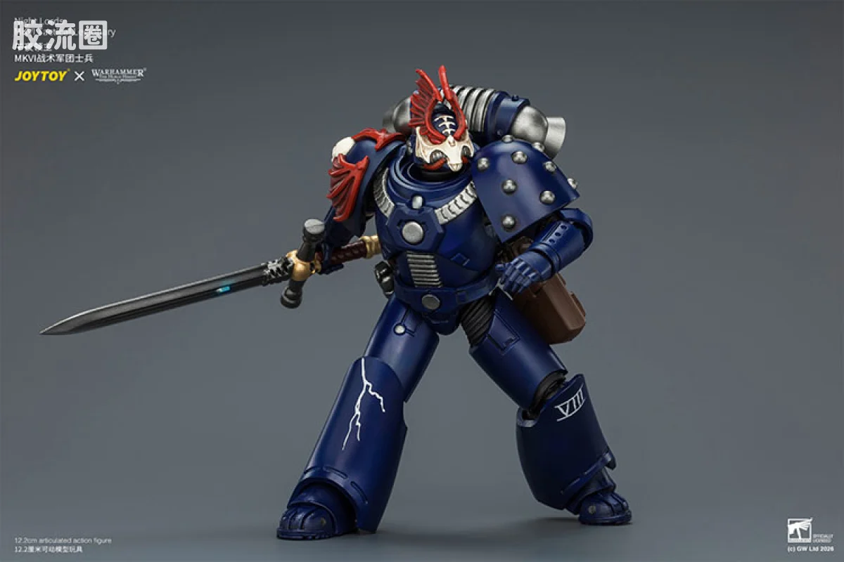 JOYTOY x 战锤40K null HH午夜领主 MK6战术军团士兵 - 图片