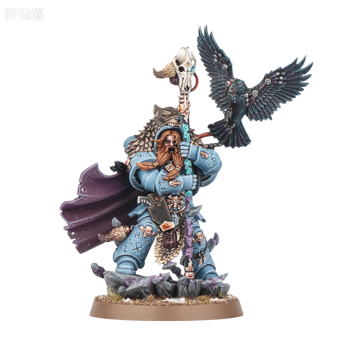 战锤40K Space Wolves 太空野狼 10版 风暴召唤者纳吉奥 - 图片