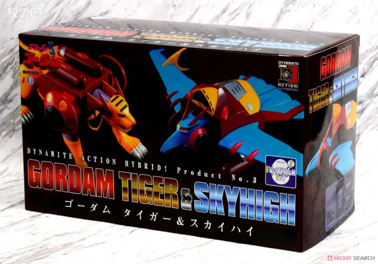EVOLUTION-TOY机甲成品系列 Dynamite Action! HYBRID No.03 太空小五义/钢铁小英雄 Godam Tiger & Sky High