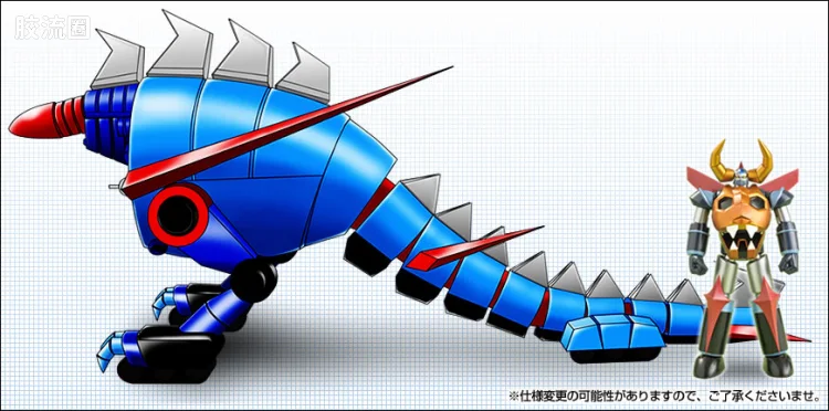 EVOLUTION-TOY机甲成品系列 Dynamite Action OP! No.03 新大空魔龙 凯王&大空魔龙
