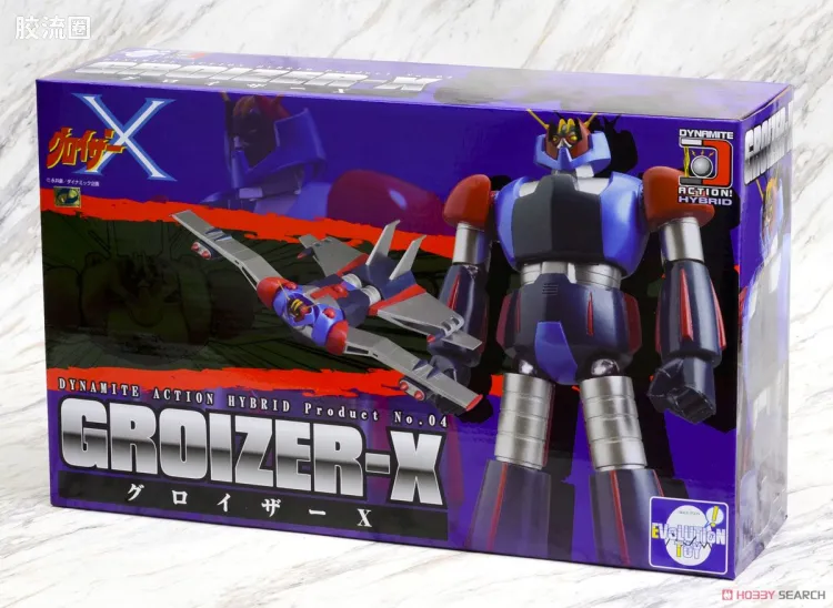 EVOLUTION-TOY机甲成品系列 Dynamite Action! HYBRID No.04 无敌太空船 Groizer X