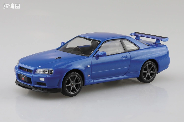 No.11-A 日产天际线GT-R R34 海湾蓝