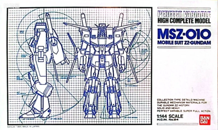 No.24 MSZ-010 ZZ高达