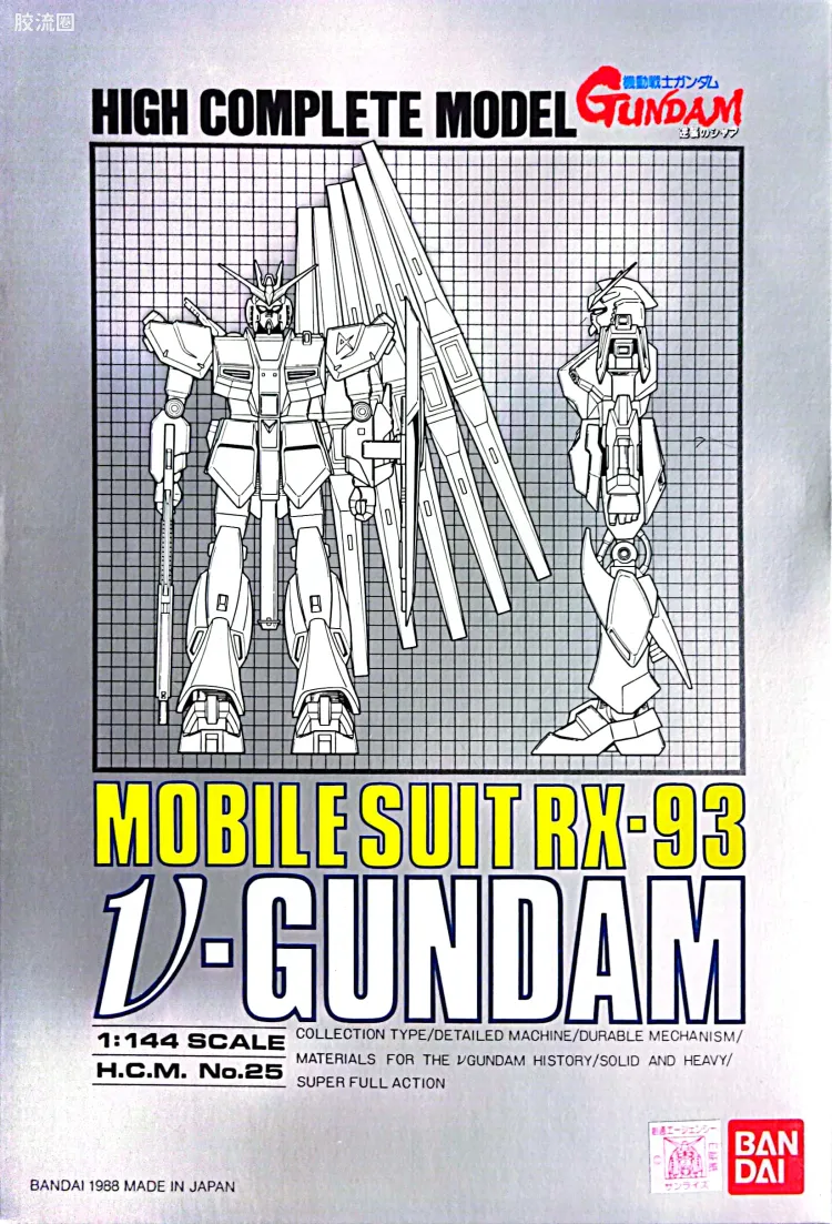 HCM-pro系列成品玩具 High Complete Model No.25 RX-93 ν高达