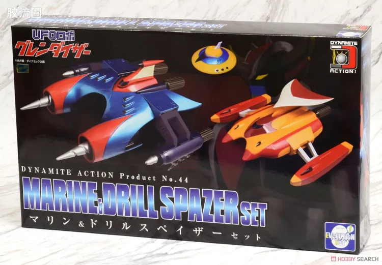 EVOLUTION-TOY机甲成品系列 Dynamite Action! 普通版 No.44 Marine & Drill Spazer套装