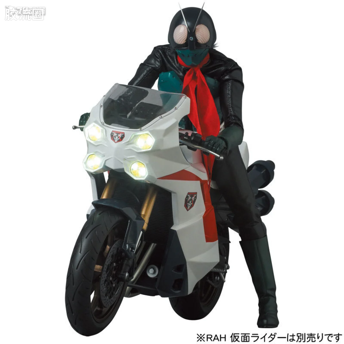 RAH12寸真人皮偶系列玩具 假面骑士 No.790 旋风号(新·假面骑士)