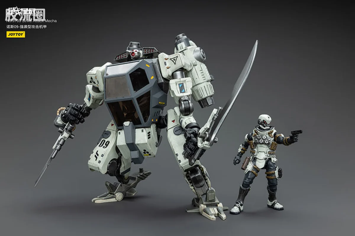 JOYTOY 战星辰系列 1/18综合机甲 诺斯09 强袭型攻击机甲 - 图片