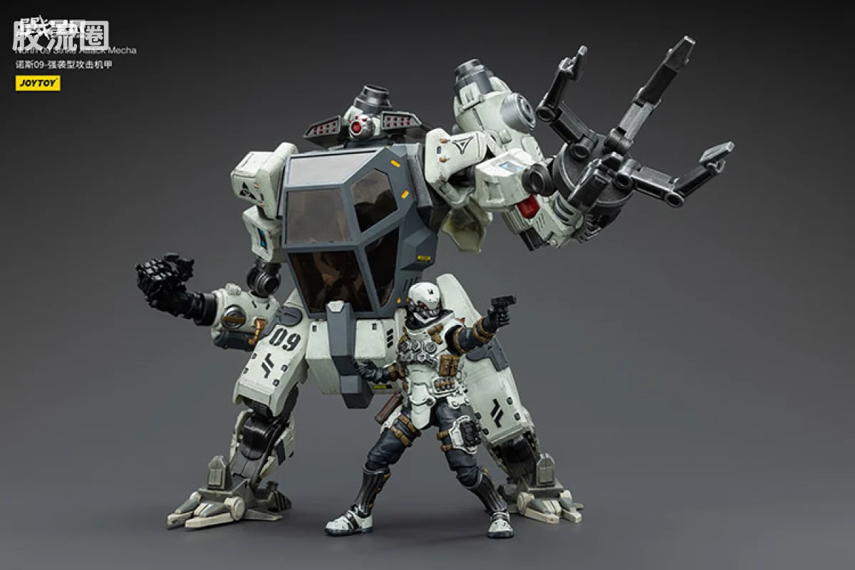 JOYTOY 战星辰系列 1/18综合机甲 诺斯09 强袭型攻击机甲 - 图片
