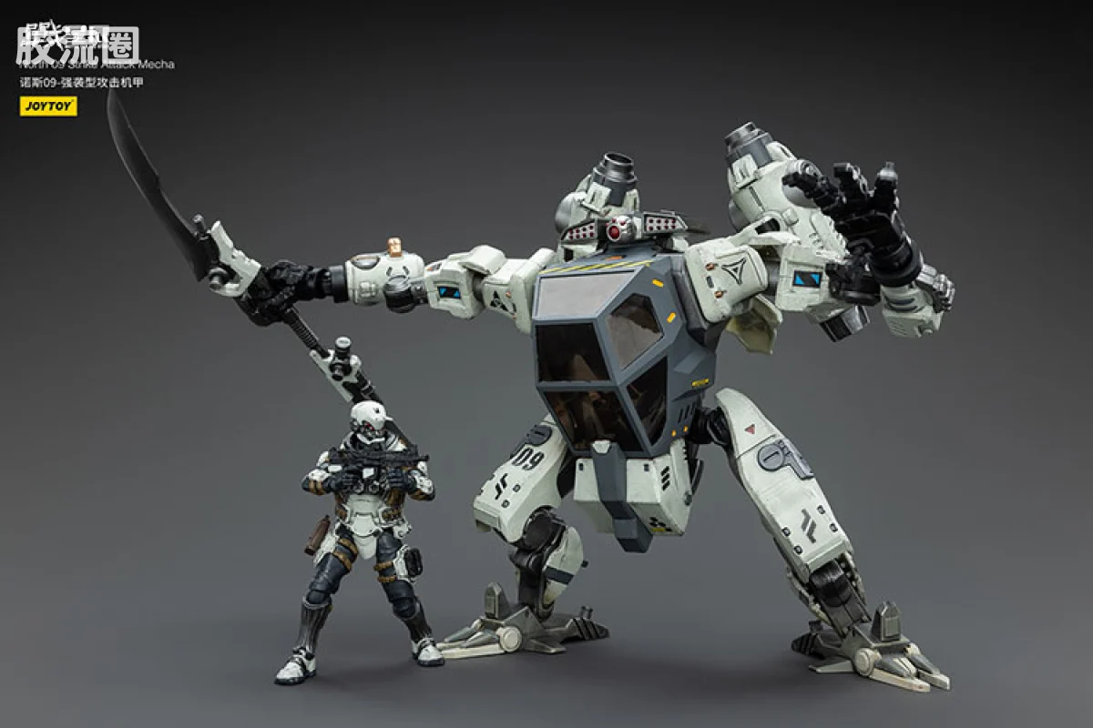 JOYTOY 战星辰系列 1/18综合机甲 诺斯09 强袭型攻击机甲 - 图片