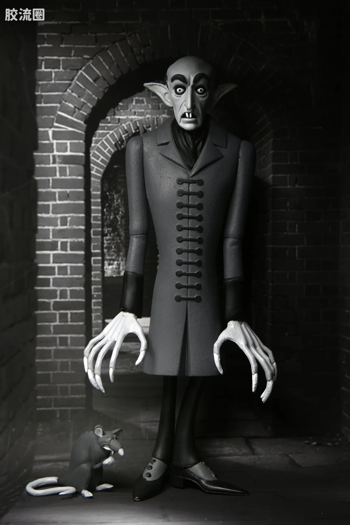 NECA 7寸可动人形系列 Toony Terrors/微小的恐怖系列 诺斯费拉图 奥尔洛克伯爵 - 图片