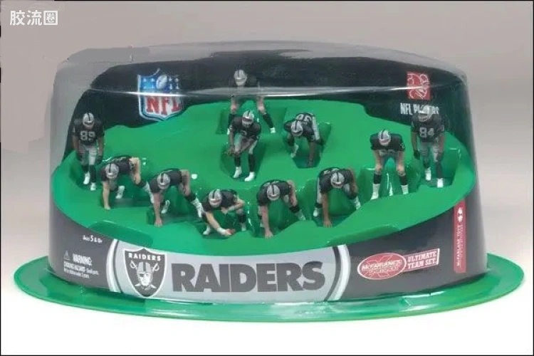 麦克法兰NFL美式足球系列玩具 最佳阵容第2代 OAKLAND RAIDERS