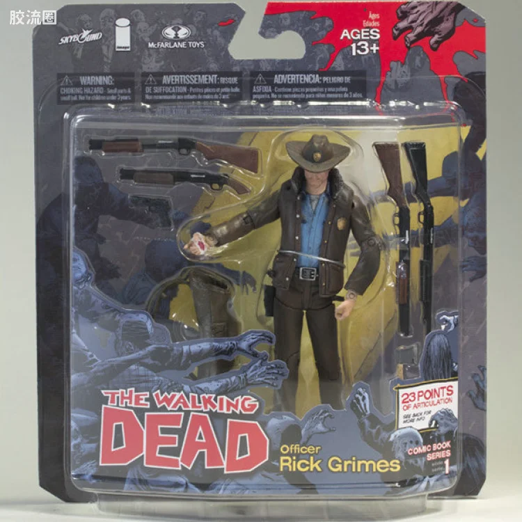 麦克法兰漫画系列 行尸走肉 OFFICER RICK GRIMES