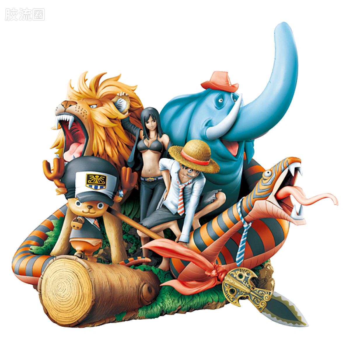 Mega House 手办系列 DESKTOP REAL McCOY 海贼王 02 - 图片