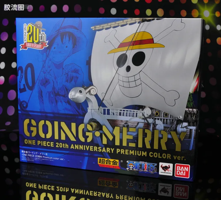 超合金系列 海贼王 ONE PIECE 20周年限定色 黄金梅丽号