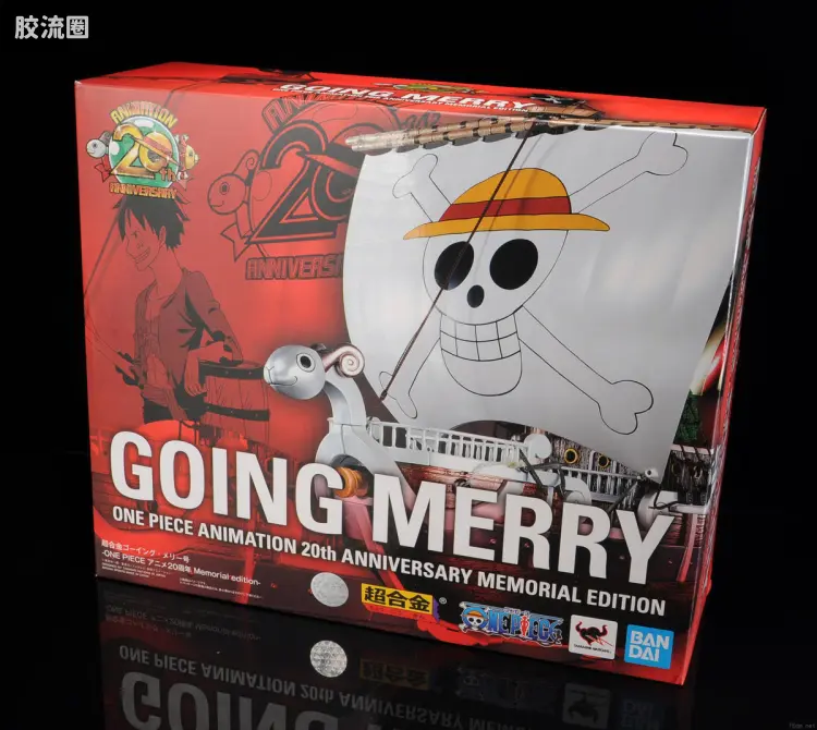 超合金系列 海贼王 ONE PIECE 动画20周年限定色 黄金梅丽号