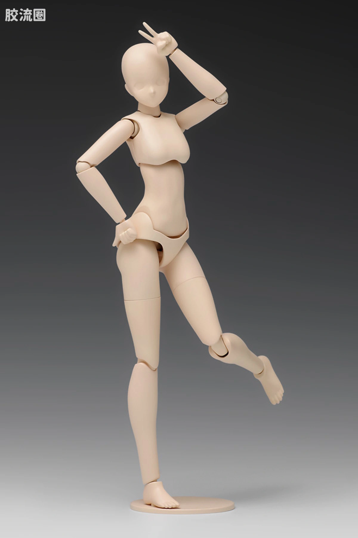 WAVE拼装综合系列 MOVABLE BODY スケール ムーバブルボディ 女性型［Aバージョン］ - 图片