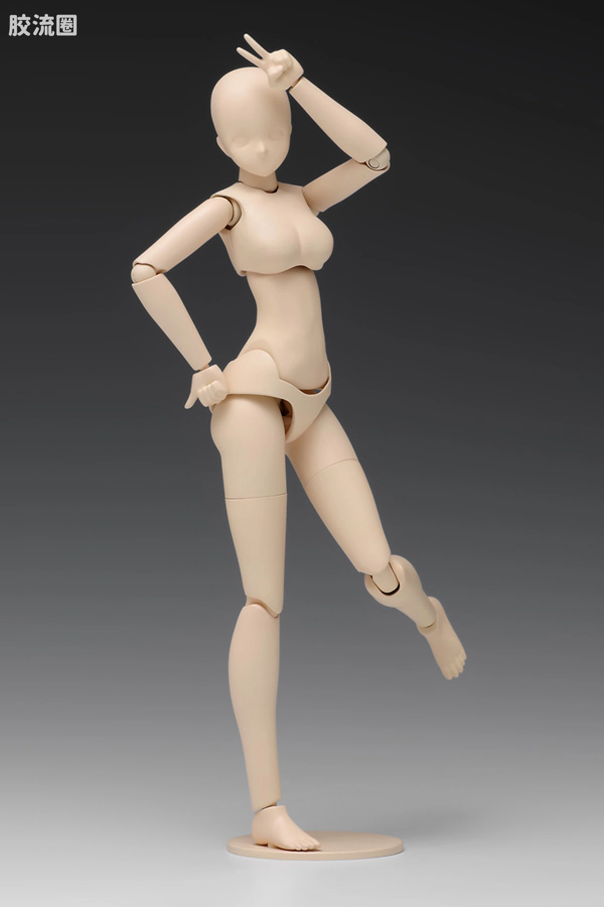 WAVE拼装综合系列 MOVABLE BODY スケール ムーバブルボディ 女性型［Bバージョン］ - 图片