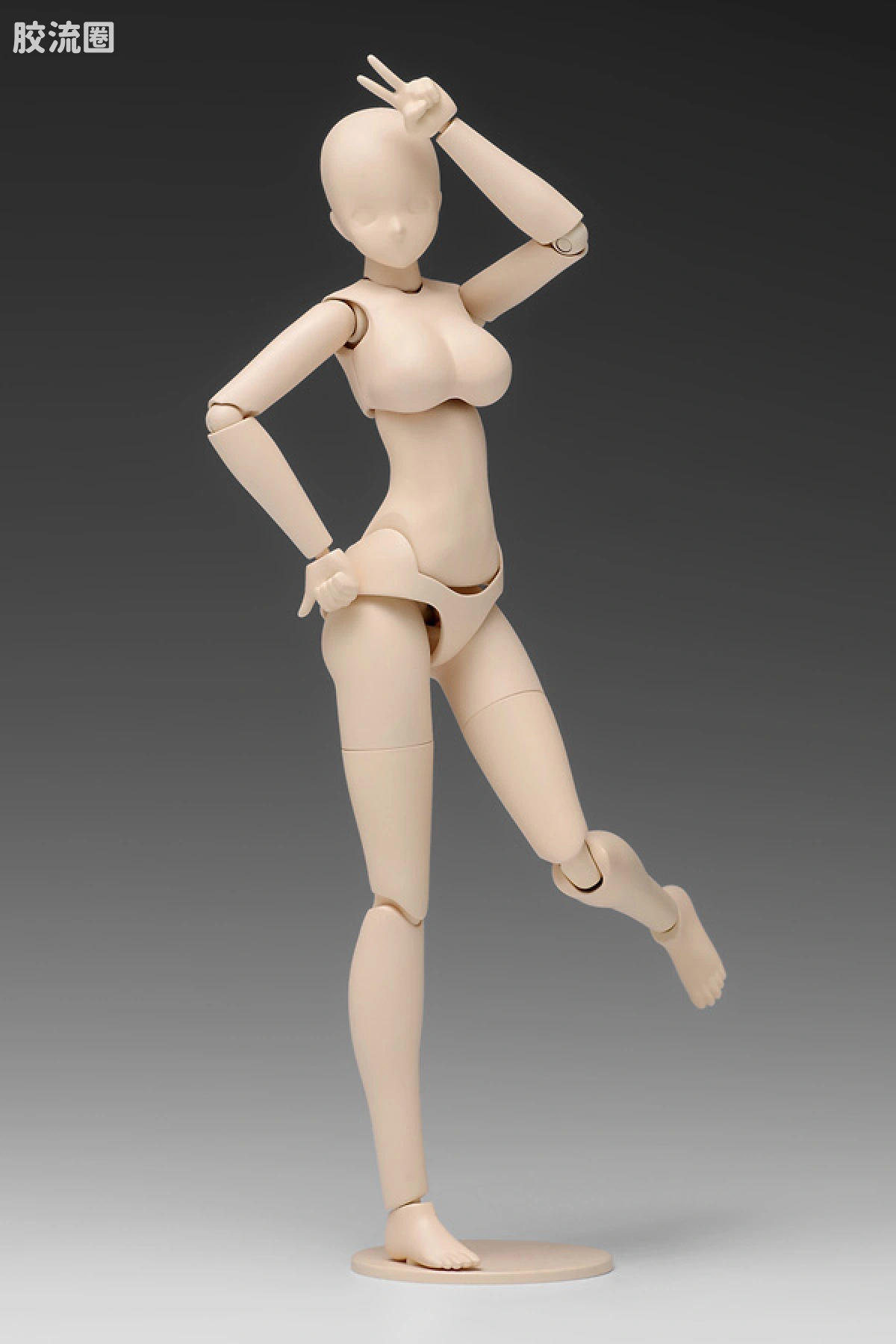 WAVE拼装综合系列 MOVABLE BODY スケール ムーバブルボディ 女性型［Cバージョン］ - 图片
