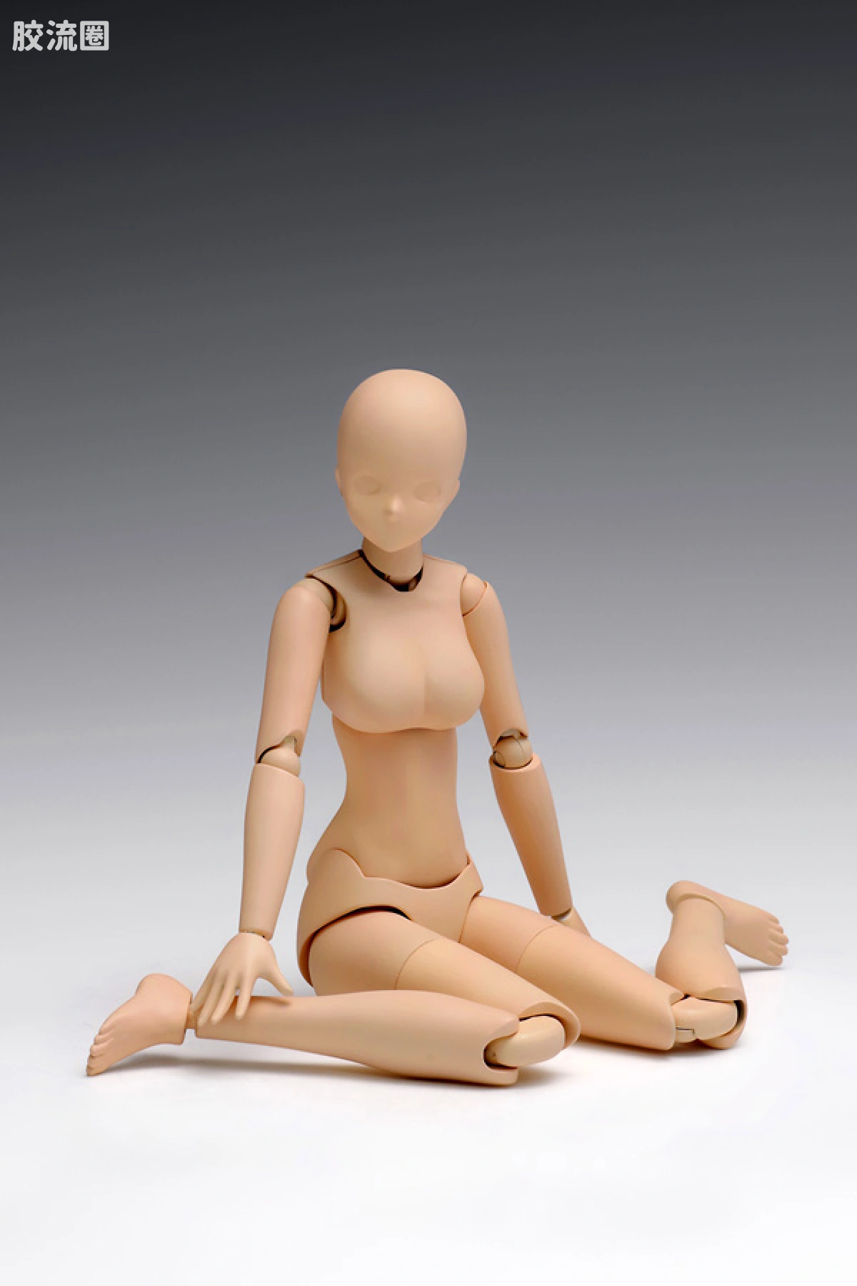 WAVE拼装综合系列 MOVABLE BODY スケール ムーバブルボディ 女性型［デラックス］ライトブラウン - 图片