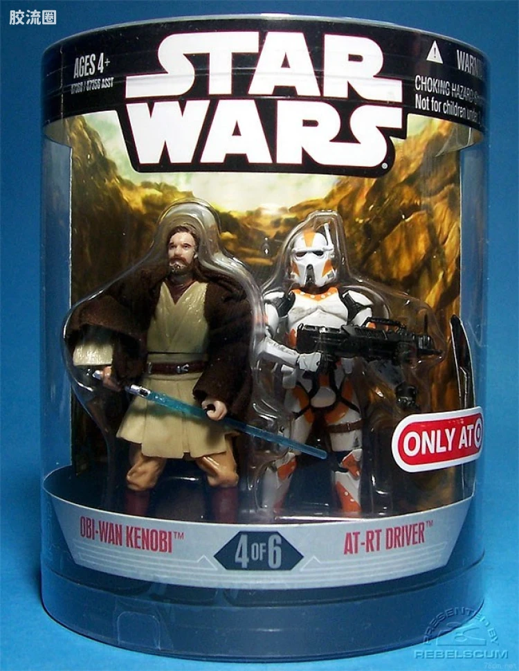 星球大战 30周年收藏 ORDER 66 Obi-Wan Kenobi and Utapau AT-RT Driver