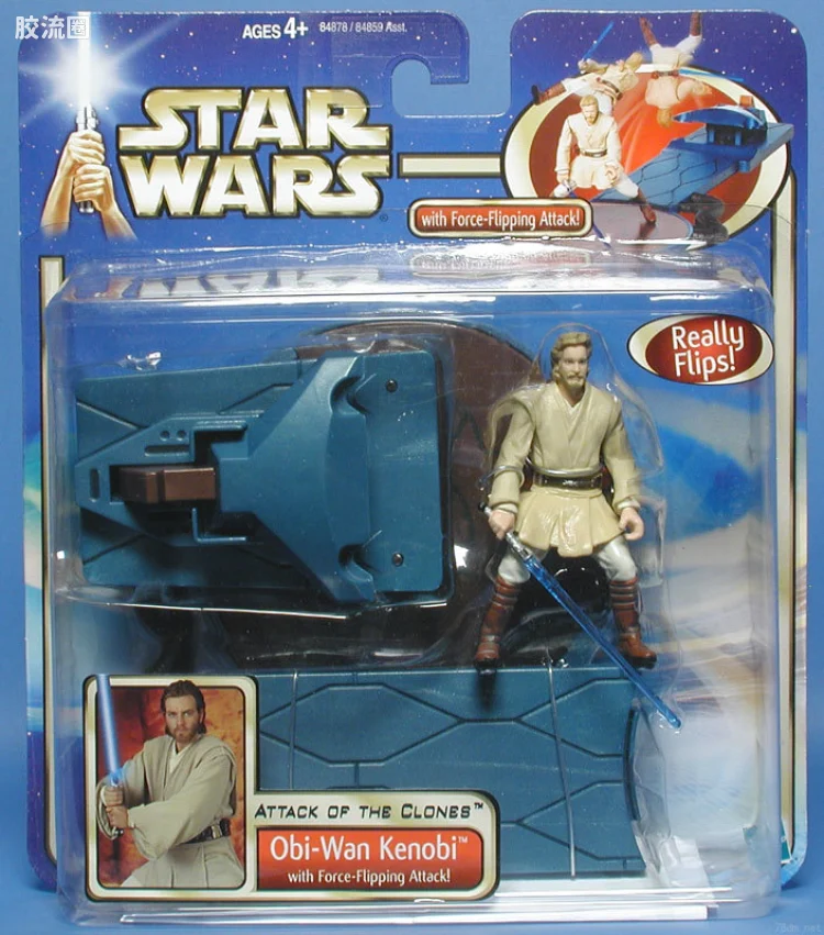Obi-Wan Kenobi with Force-Flipping Attack!