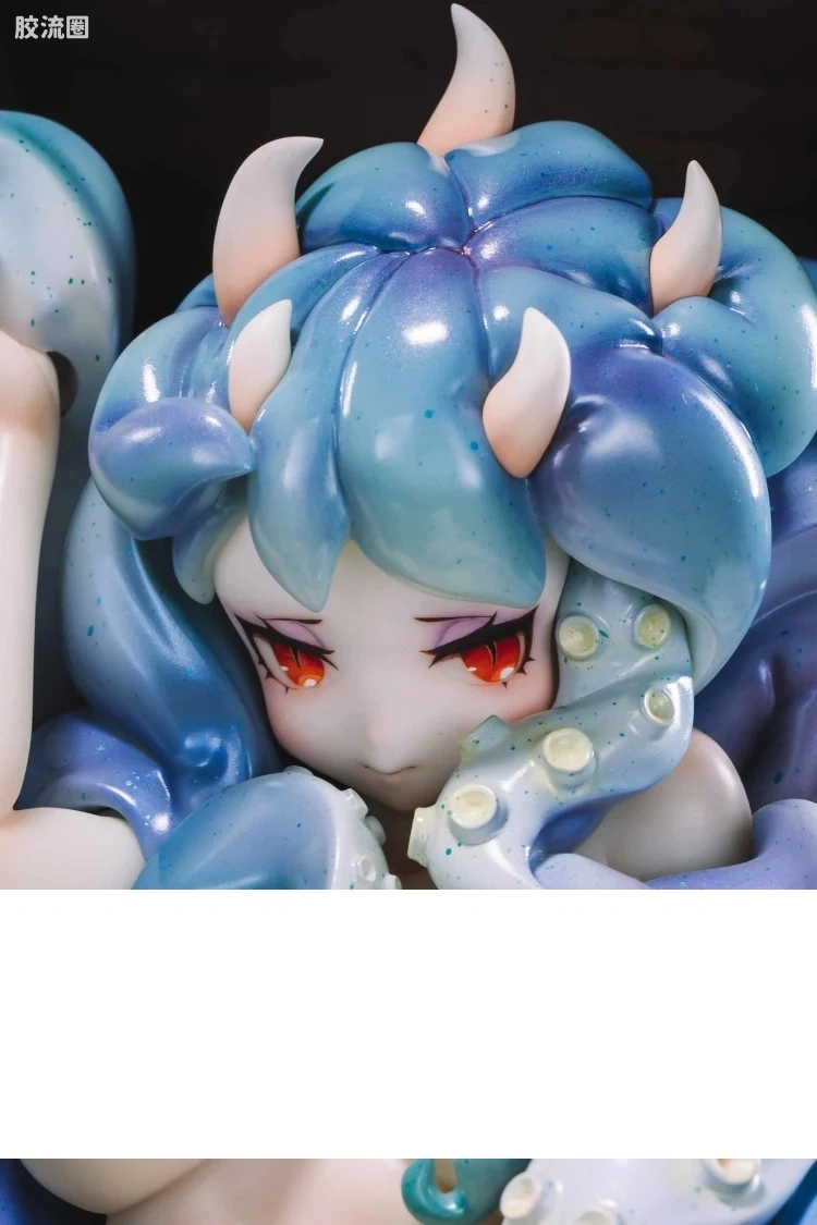 蜗之壳 综合手办 比例手办 宝箱怪 章鱼娘 - 图片