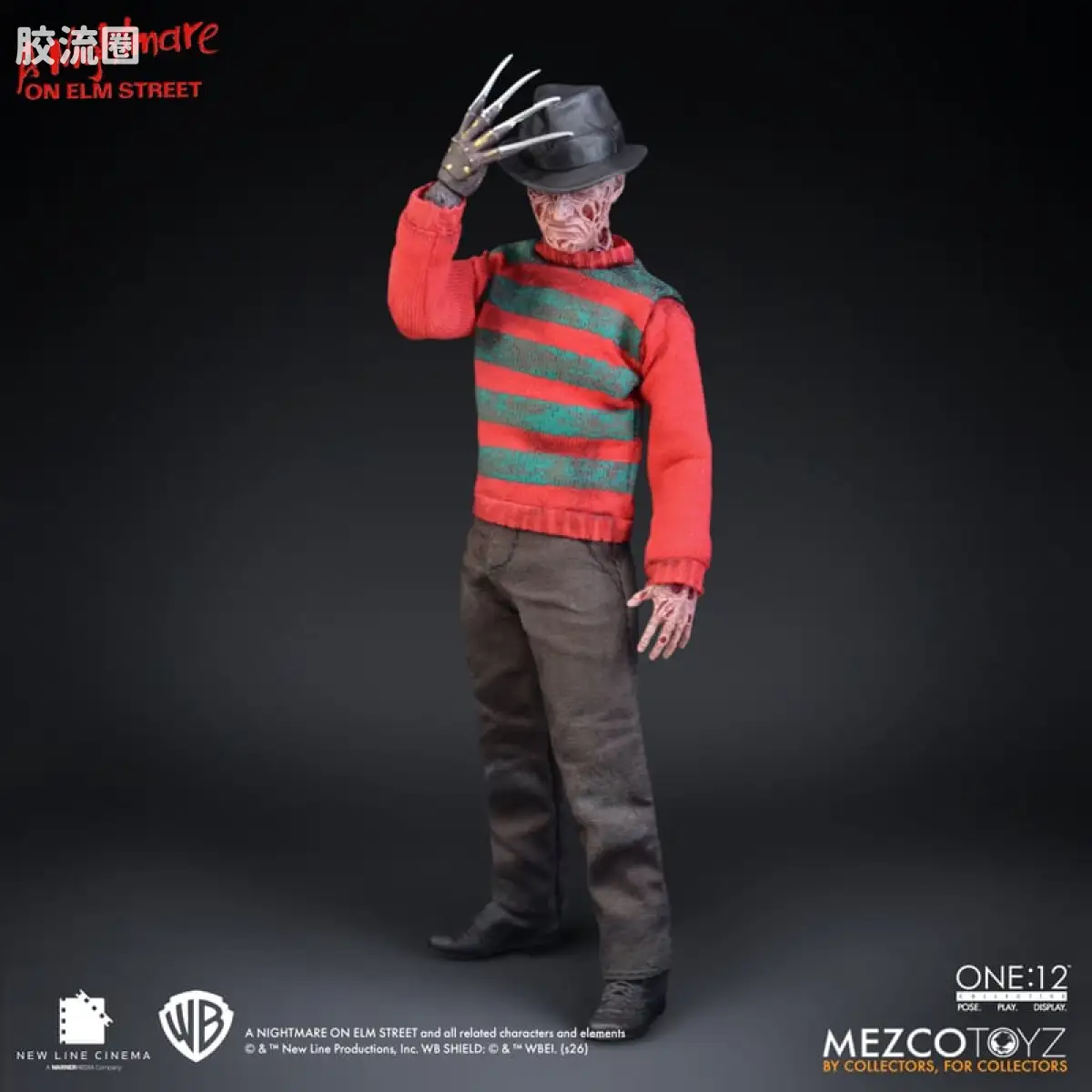 Mezco one-12系列 1/12集体系列 猛鬼街 弗莱迪 - 图片