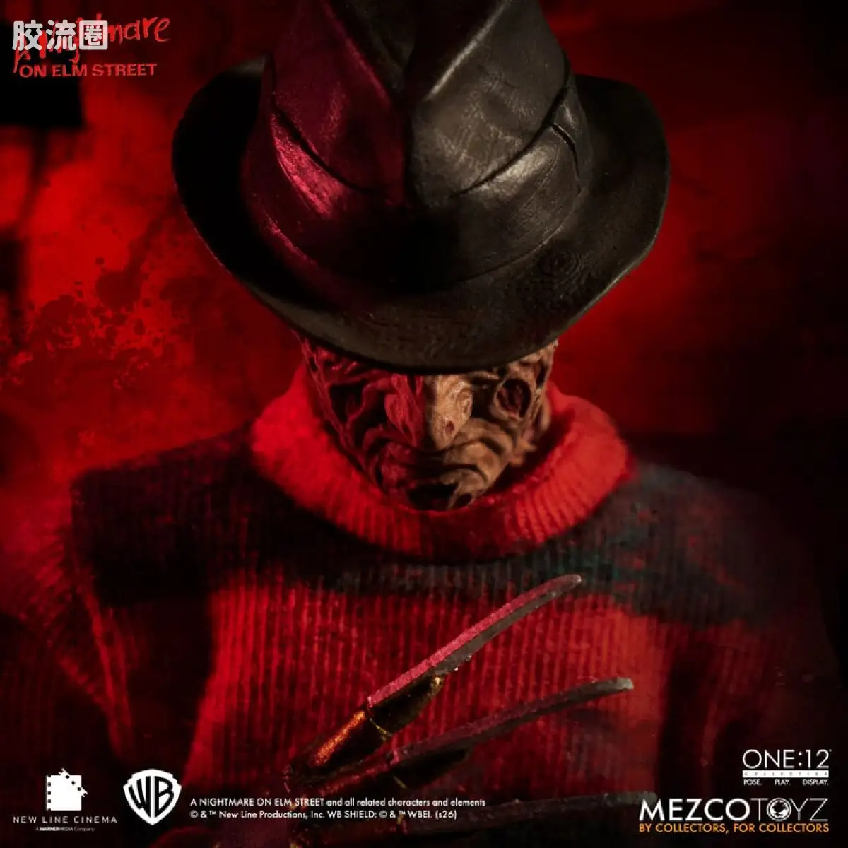 Mezco one-12系列 1/12集体系列 猛鬼街 弗莱迪 - 图片