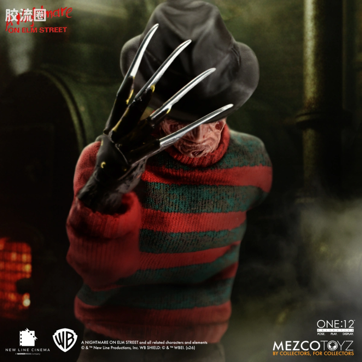 Mezco one-12系列 1/12集体系列 猛鬼街 弗莱迪 - 图片