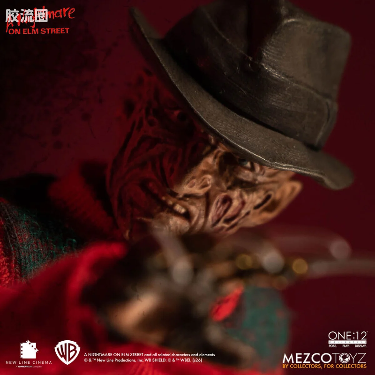 Mezco one-12系列 1/12集体系列 猛鬼街 弗莱迪 - 图片