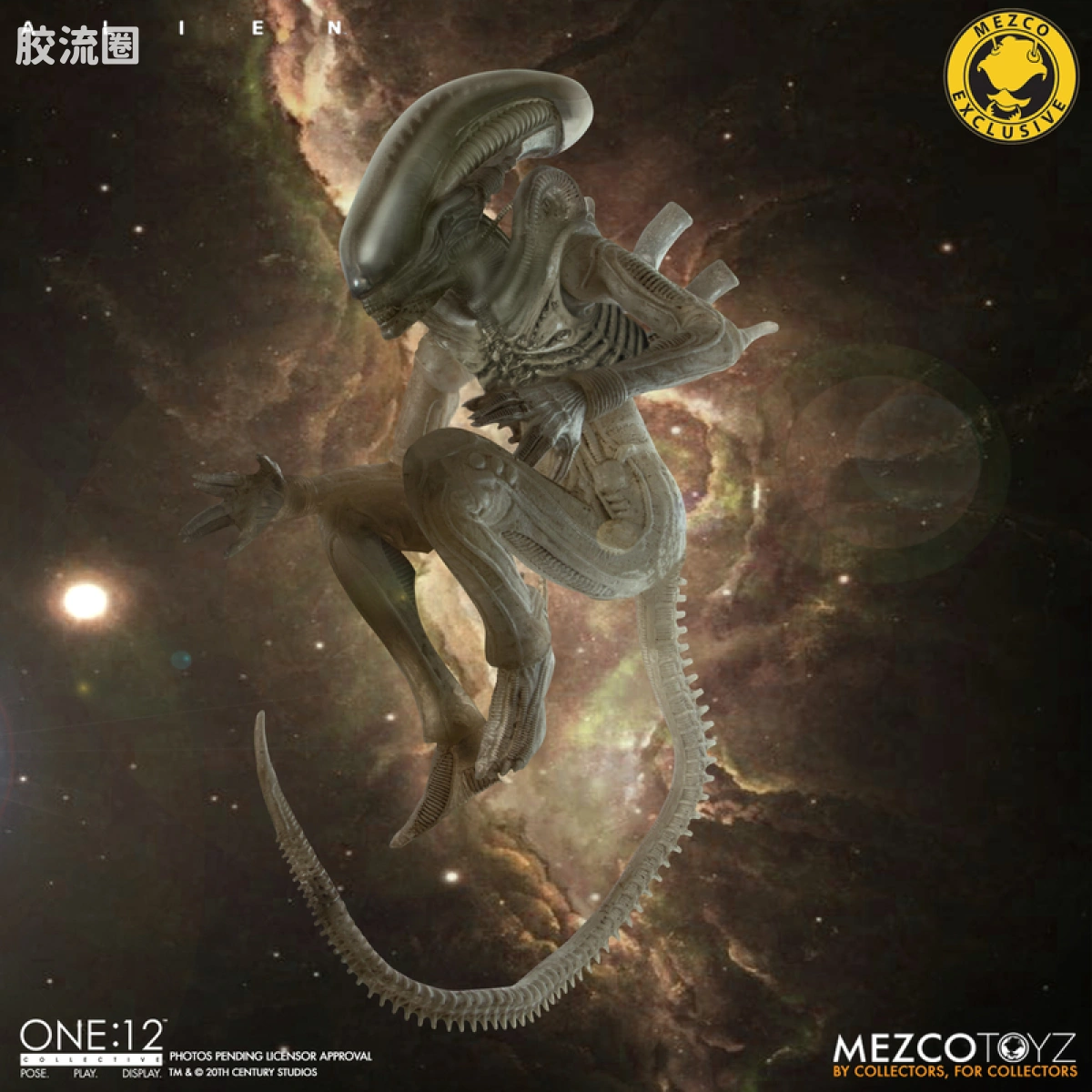 Mezco one-12系列 1/12集体系列 电影 异形 异形 概念版 - 图片