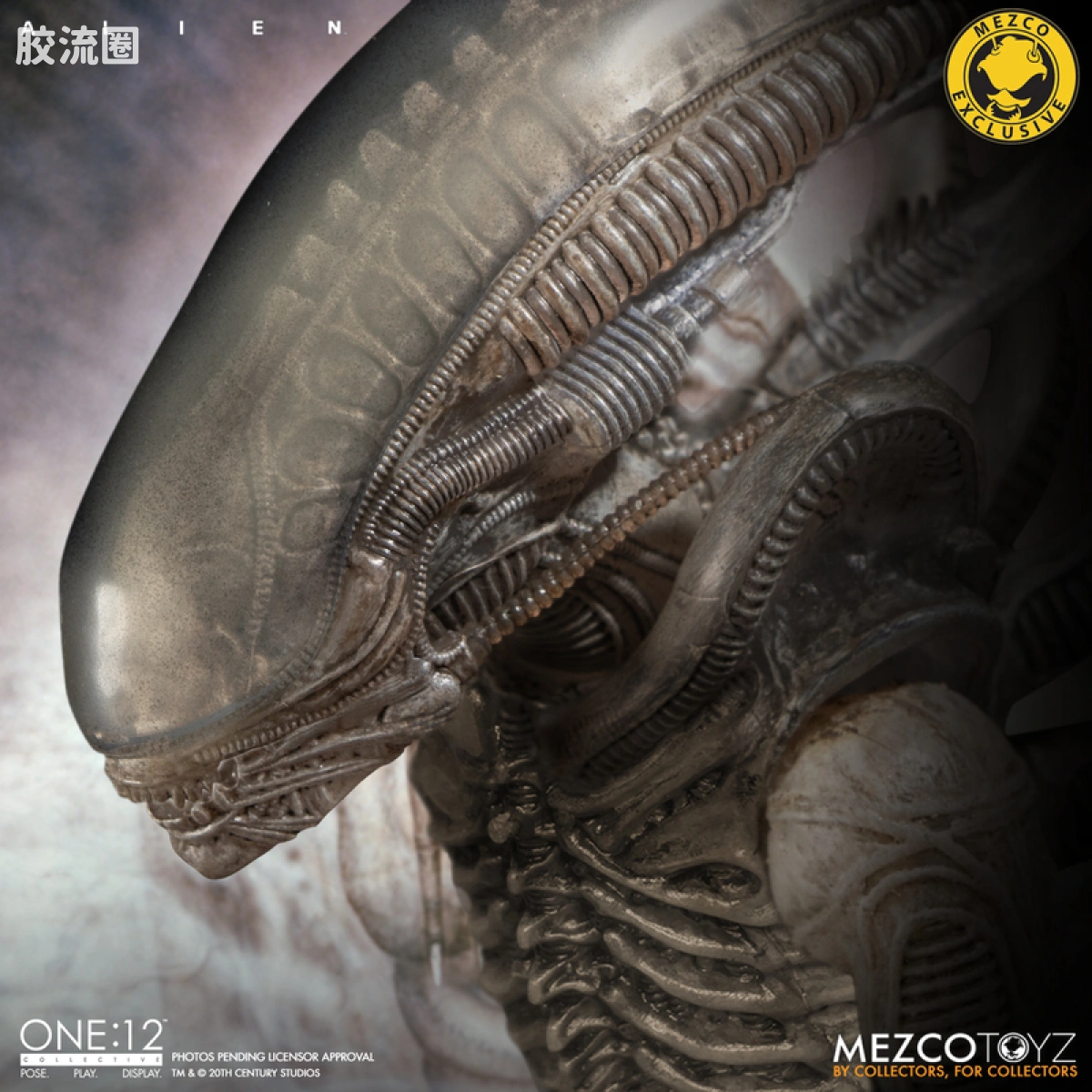 Mezco one-12系列 1/12集体系列 电影 异形 异形 概念版 - 图片