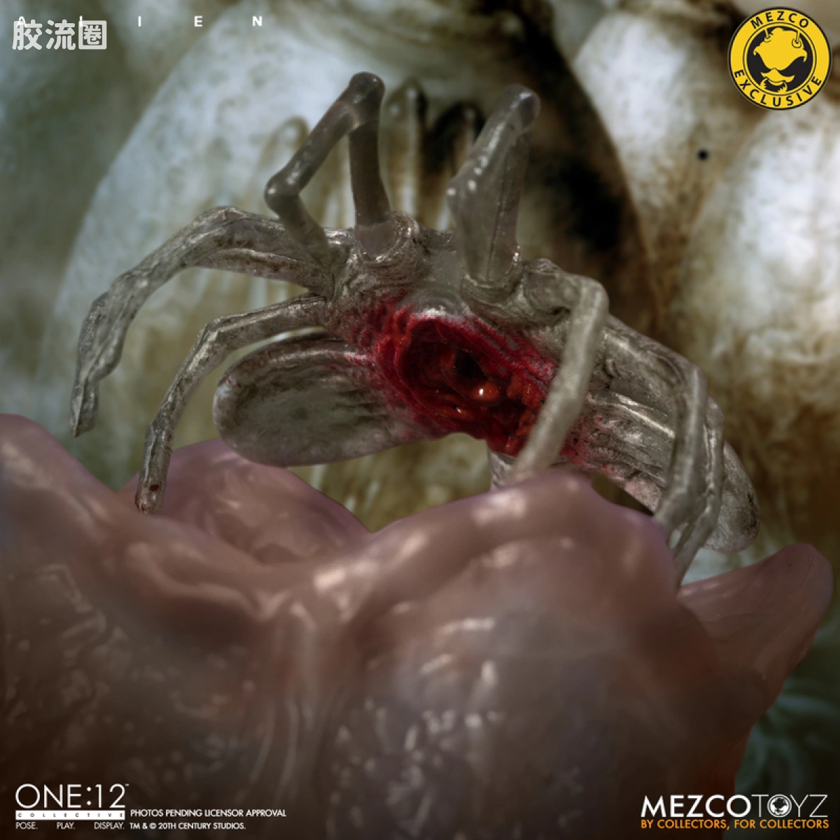 Mezco one-12系列 1/12集体系列 电影 异形 异形 概念版 - 图片
