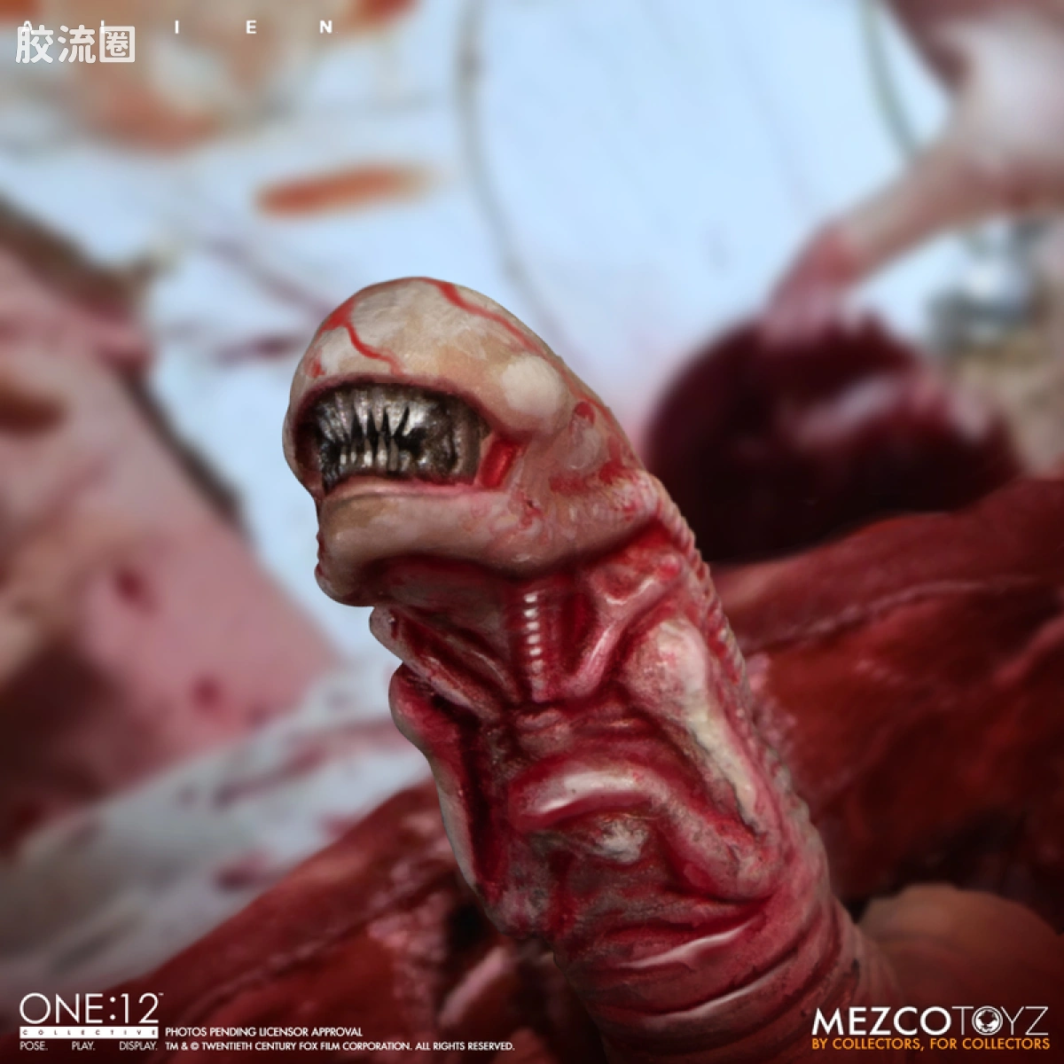 Mezco one-12系列 1/12集体系列 异形 异形 - 图片