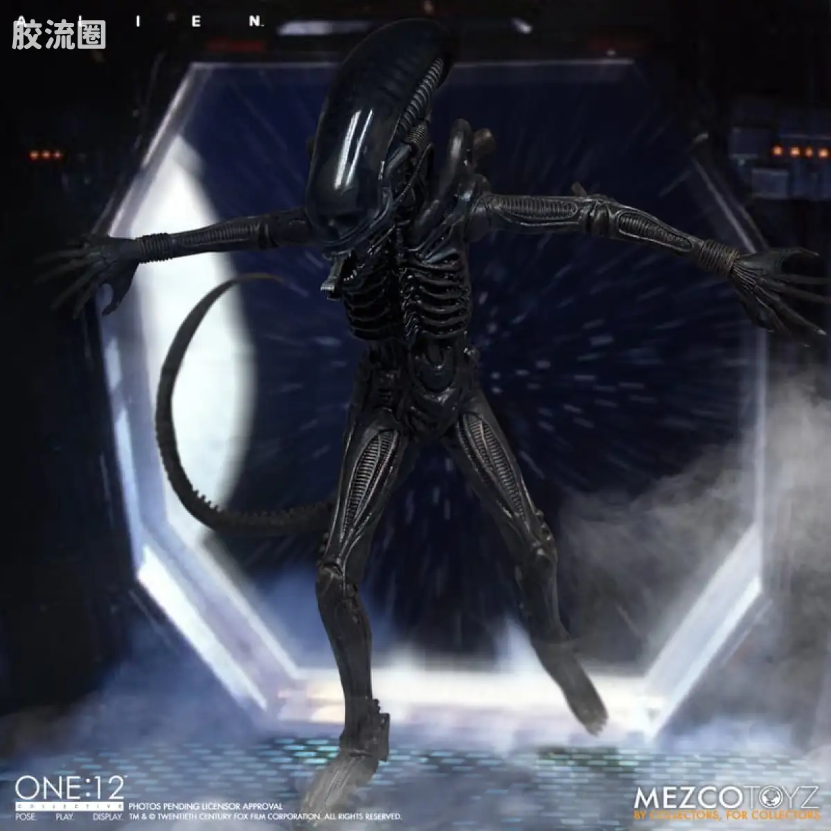 Mezco one-12系列 1/12集体系列 异形 异形 - 图片